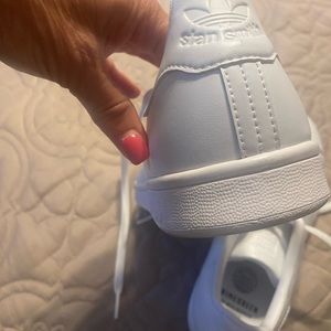 Adidas white sneakers